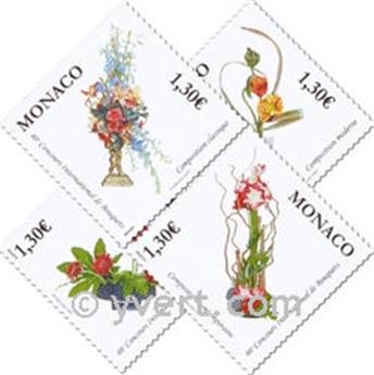 nr. 2584/2587 -  Stamp Monaco Mail