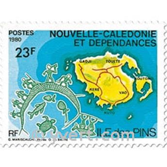 n.o 435 -  Sello Nueva Caledonia Correos