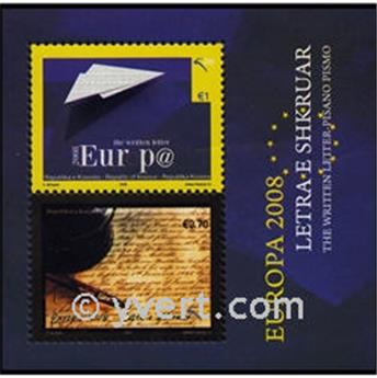 nr. 1 -  Stamp Kosovo Booklets panes