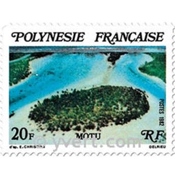 n° 186/188 -  Selo Polinésia Correios