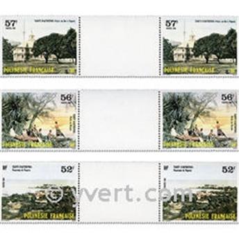 nr. 256A/258A -  Stamp Polynesia Mail
