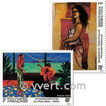 nr. 445/448 -  Stamp Polynesia Mail