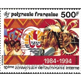 nr. 458 -  Stamp Polynesia Mail