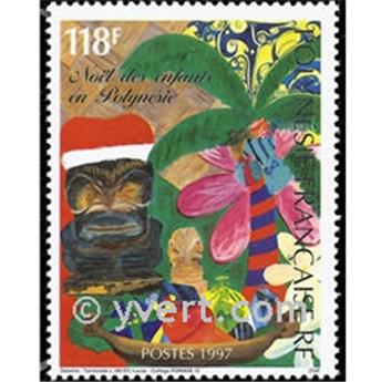 n° 554 -  Timbre Polynésie Poste