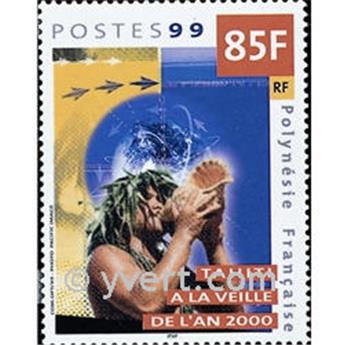 n° 608 -  Selo Polinésia Correios