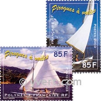 n° 690/693 -  Selo Polinésia Correios