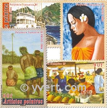 n° 791/794 -  Timbre Polynésie Poste