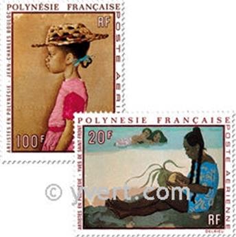 nr. 40/44 -  Stamp Polynesia Air Mail