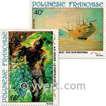 n° 178/181 -  Timbre Polynésie Poste aérienne