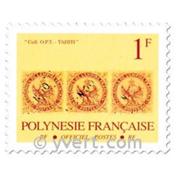 nr. 16/25 -  Stamp Polynesia Official mail