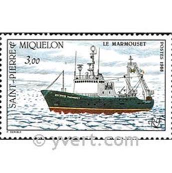 n° 493 -  Timbre Saint-Pierre et Miquelon Poste