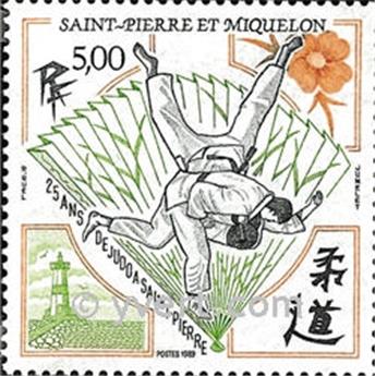 n° 498 -  Timbre Saint-Pierre et Miquelon Poste