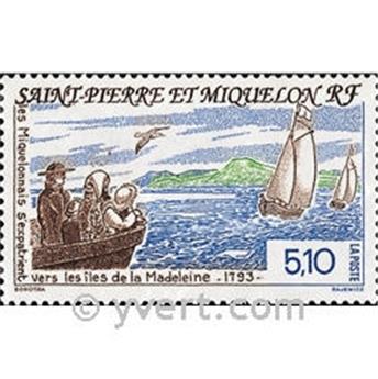 n.o 579 -  Sello San Pedro y Miquelón Correos