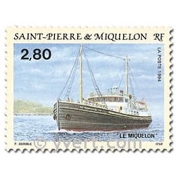 n° 599/602 (BF 4) -  Timbre Saint-Pierre et Miquelon Poste