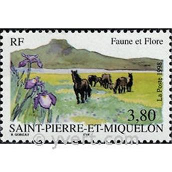 n° 671 -  Timbre Saint-Pierre et Miquelon Poste