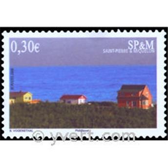 n.o 865 -  Sello San Pedro y Miquelón Correos