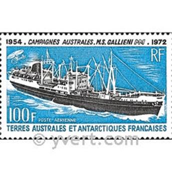 n.o 29 -  Sello Tierras Australes y Antárticas Francesas Correo aéreo