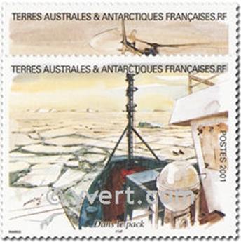 n.o 308/321 -  Sello Tierras Australes y Antárticas Francesas Correos