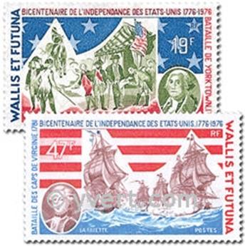 n.o 190/191 -  Sello Wallis y Futuna Correos