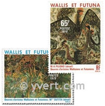 n° 245/247  -  Selo Wallis e Futuna Correios