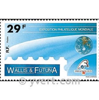 n.o 389 -  Sello Wallis y Futuna Correos