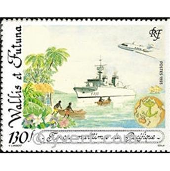 n.o 444 -  Sello Wallis y Futuna Correos