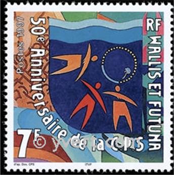 n° 497 -  Timbre Wallis et Futuna Poste