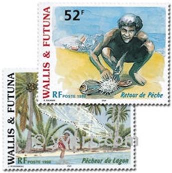 n° 518/519 -  Timbre Wallis et Futuna Poste