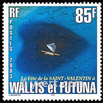 n.o 589 -  Sello Wallis y Futuna Correos