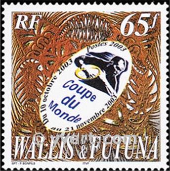 n.o 612 -  Sello Wallis y Futuna Correos