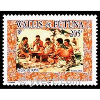 n.o 617 -  Sello Wallis y Futuna Correos