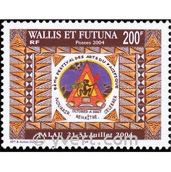 n.o 624 -  Sello Wallis y Futuna Correos