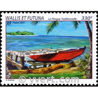 n.o 632 -  Sello Wallis y Futuna Correos