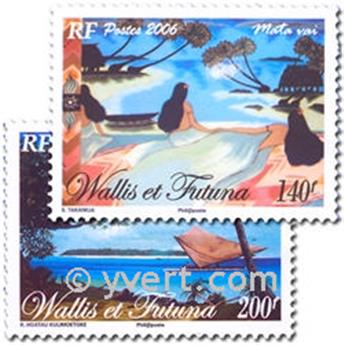 n° 658/659  -  Selo Wallis e Futuna Correios