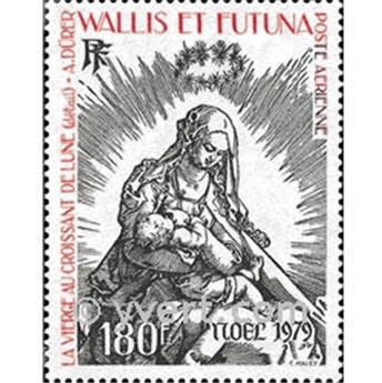 n.o 100 -  Sello Wallis y Futuna Correo aéreo