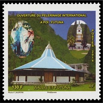 n.o 814 -  Sello Wallis y Futuna Correos