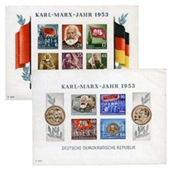 n°2/3 neuf** - Stamp Germany (Eastern) Souvenir sheets