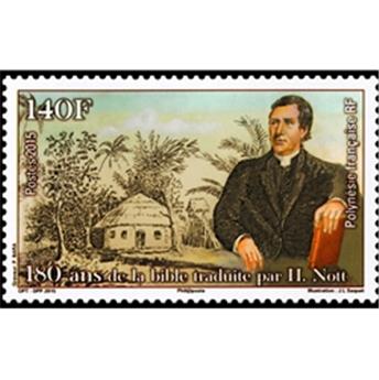 n° 1086 - Selo Polinésia Francesa Correio
