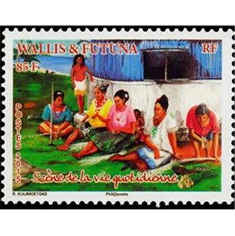 n° 833 - Sello Wallis y Futuna Correo