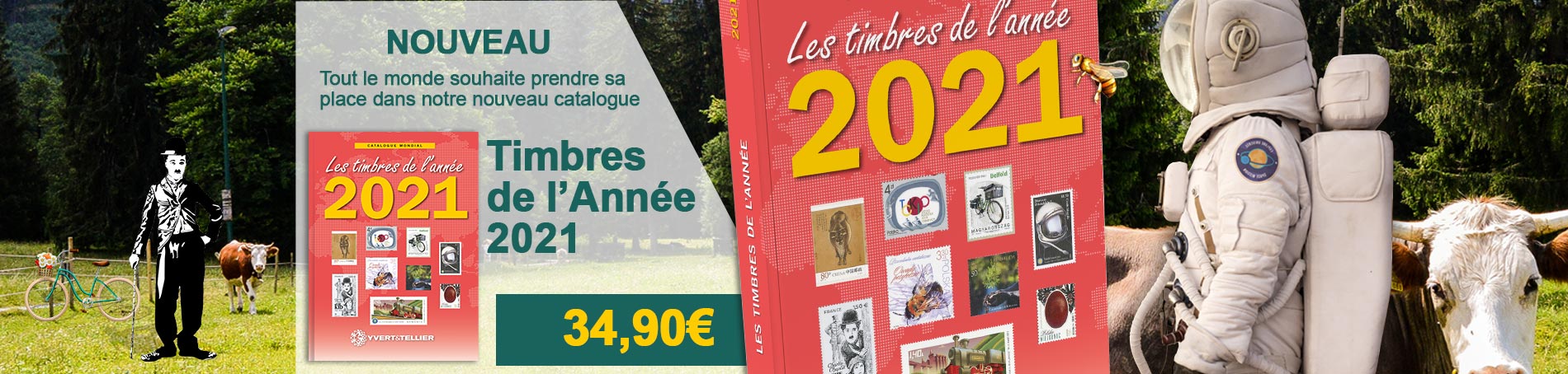 TIMBRES ANNEE 2021